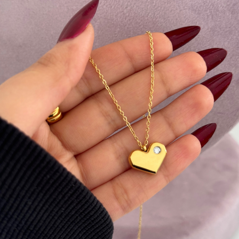 Heart Engravable necklace