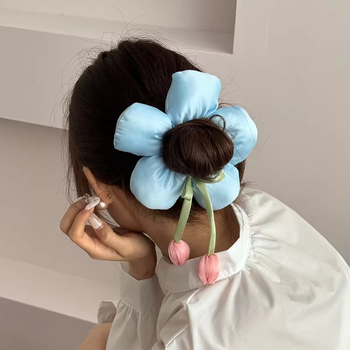 Bun scrunchie