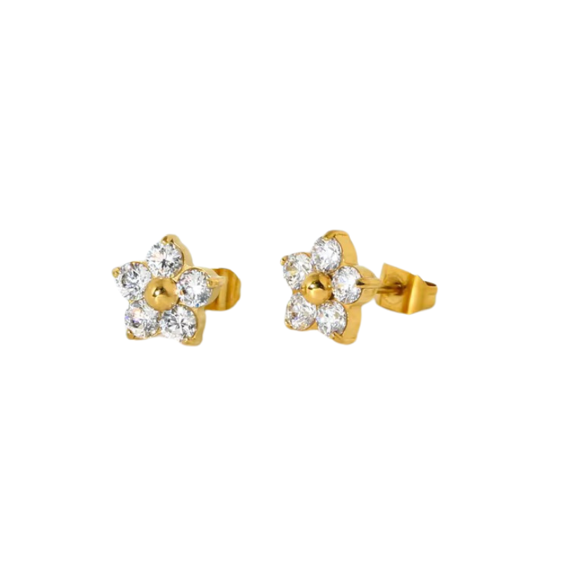 Evening primrose earrings