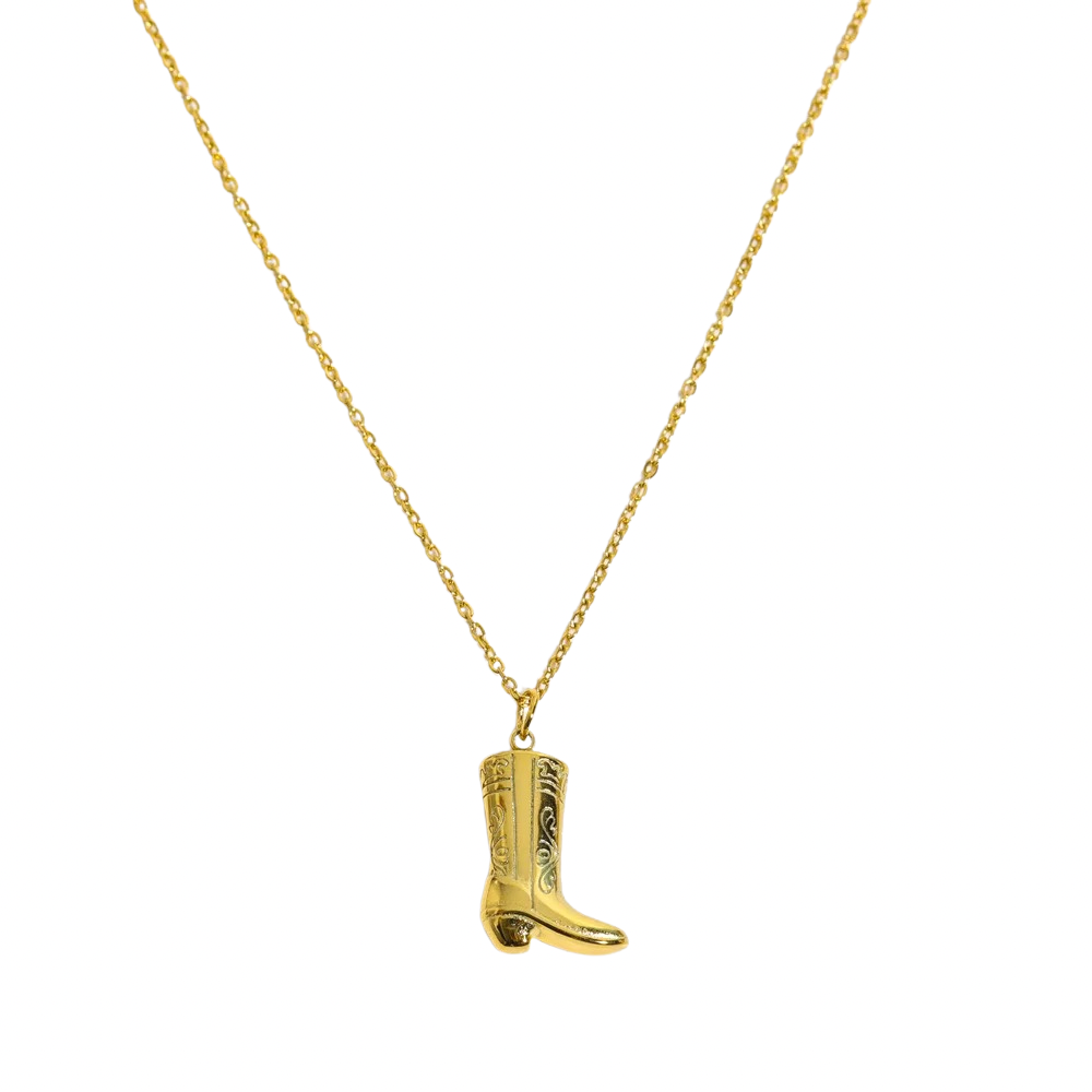 Cowboy Boot necklace