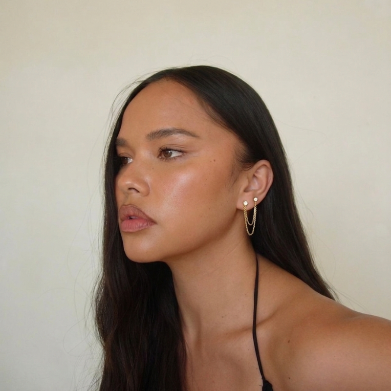 Dot Dangler earrings