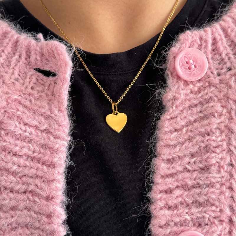 Sweetheart engravable charm