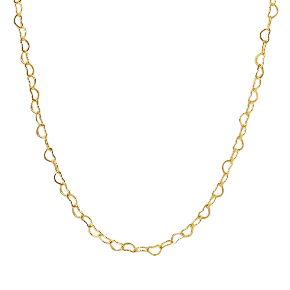 Heart of gold necklace
