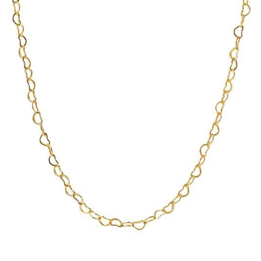 Heart of gold necklace