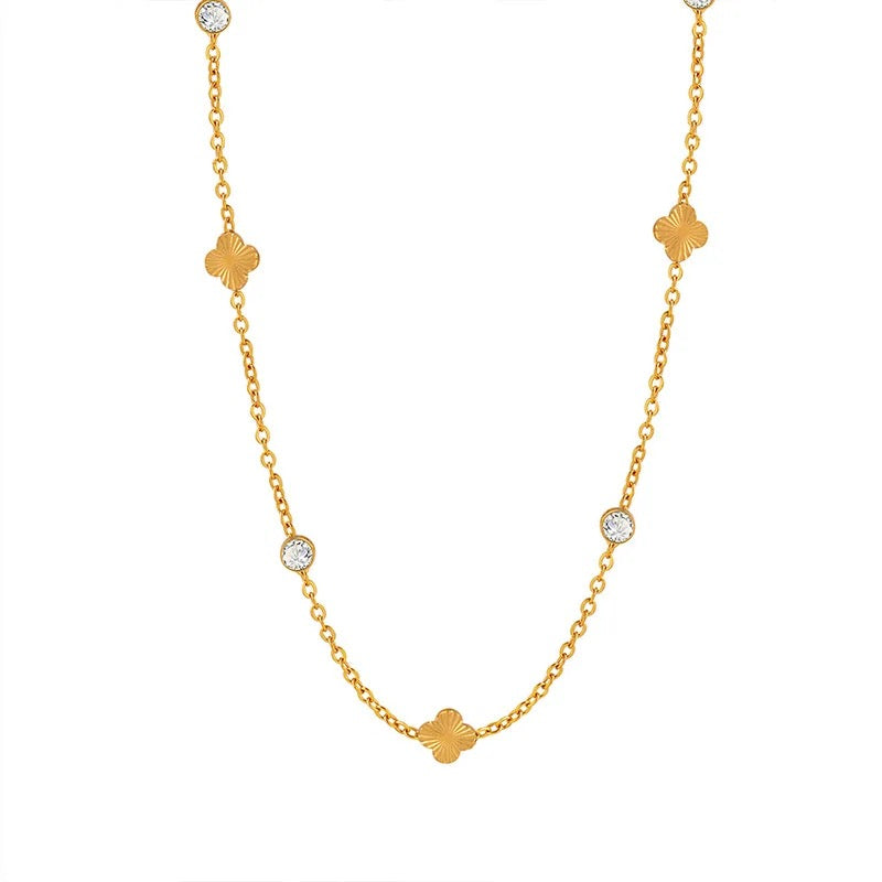 Dainty Clover necklace