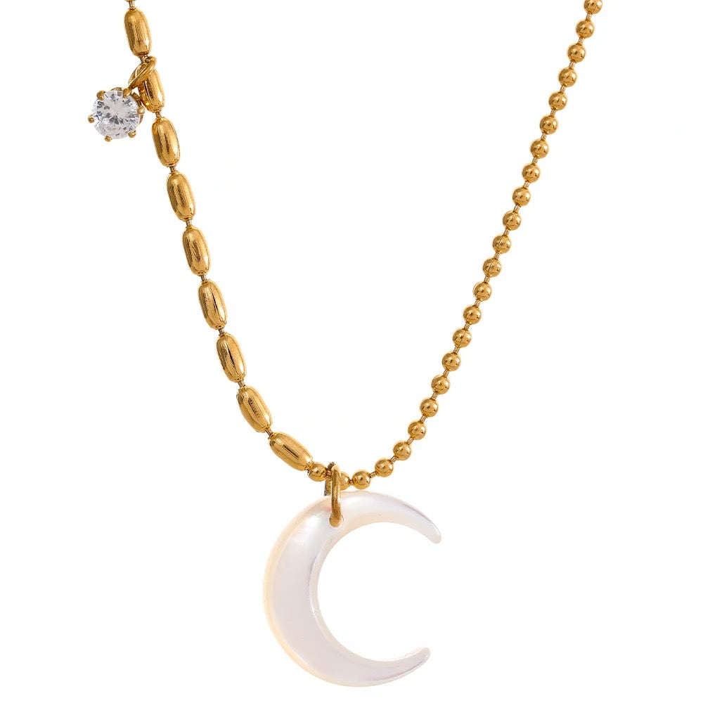 Moonstone necklace