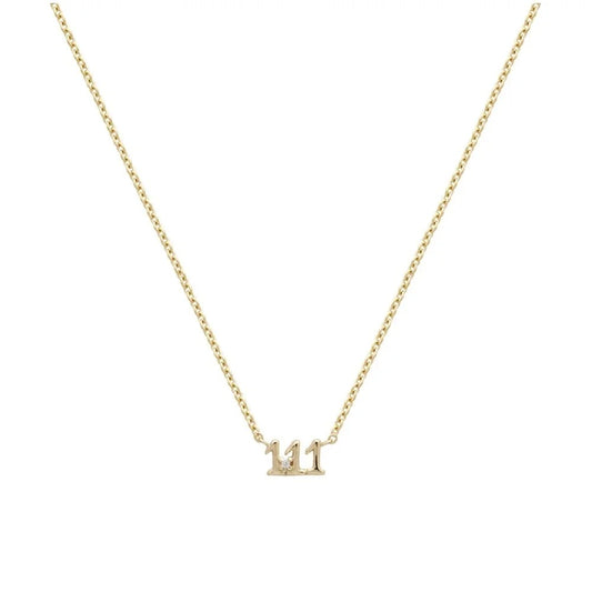 Angel number necklace 2.0