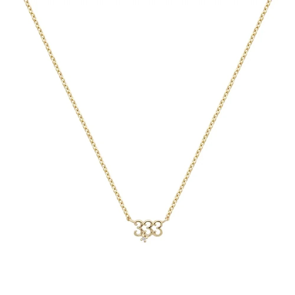 Angel number necklace 2.0
