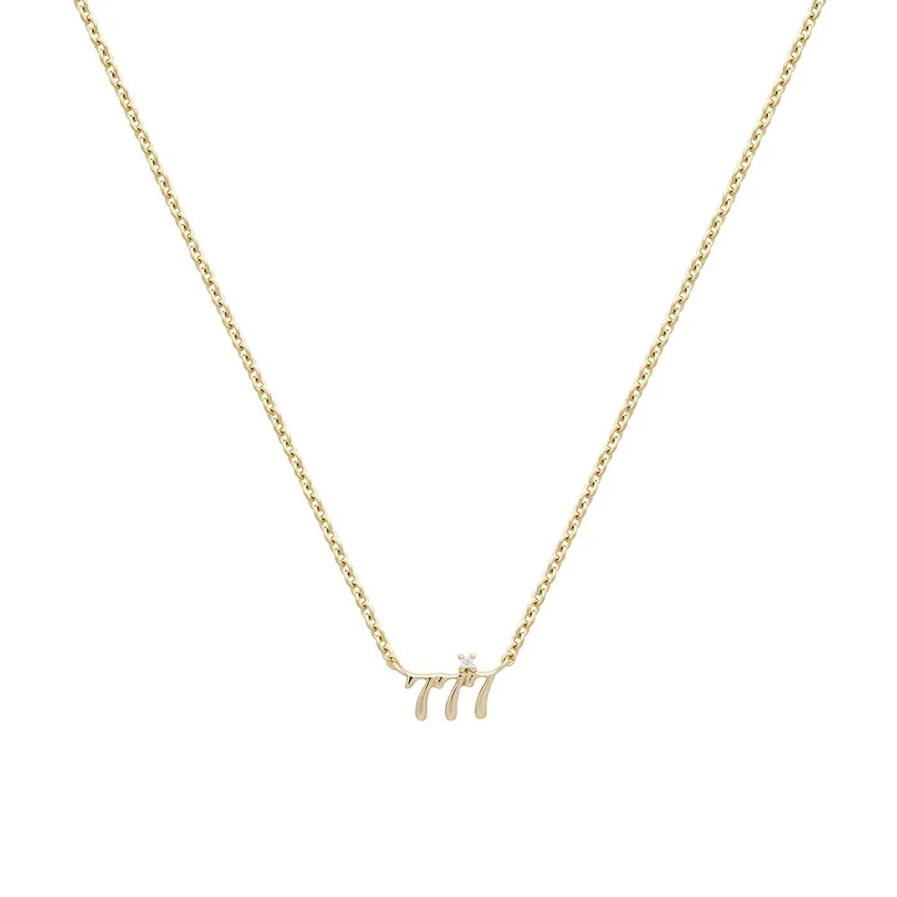 Angel number necklace 2.0