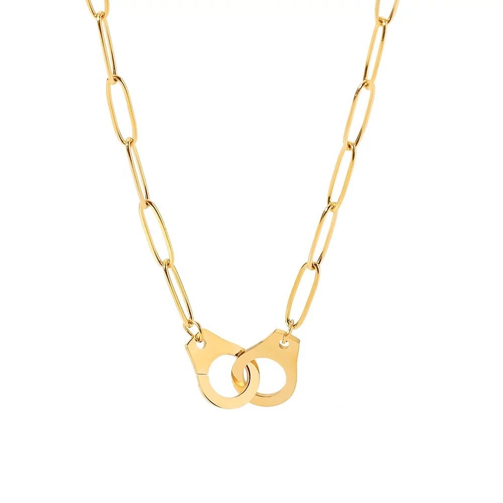 Cuff me necklace
