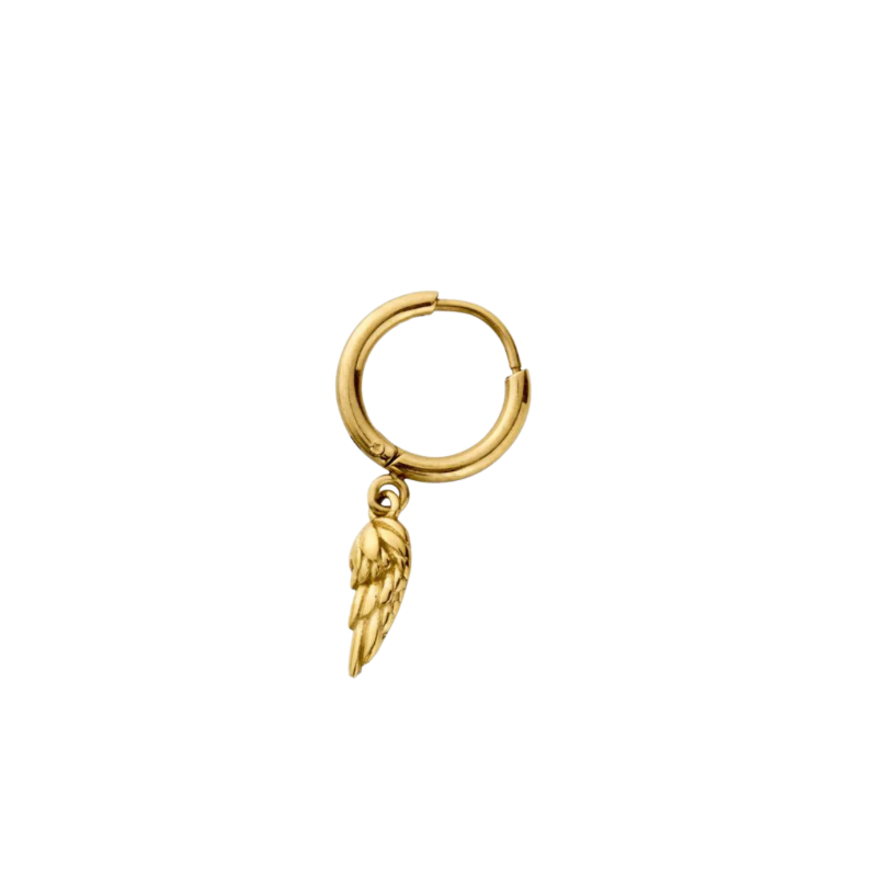Feather earrings