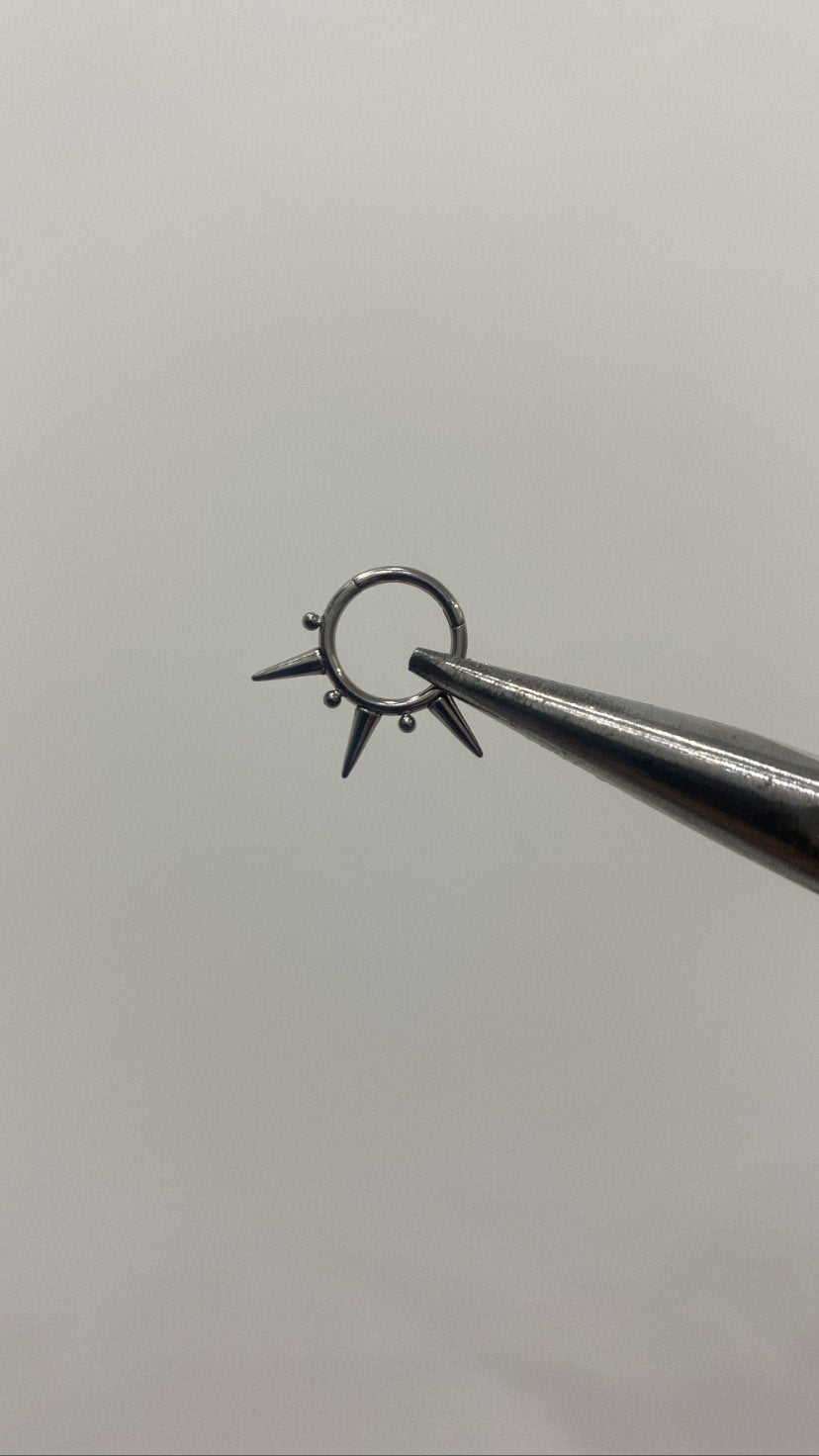 Goth septum clicker