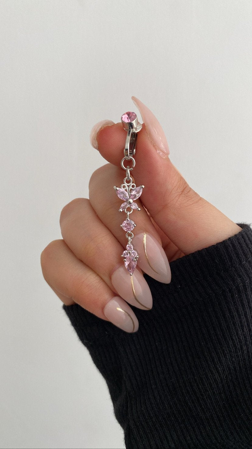 Davis faux belly ring