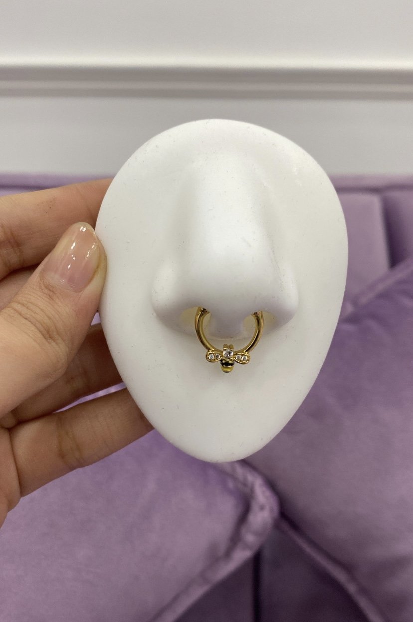 Bee septum clicker
