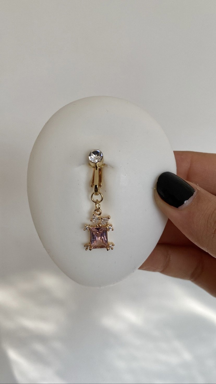 Ruth faux belly ring