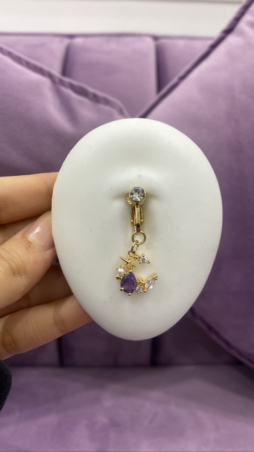 Dawn faux belly ring