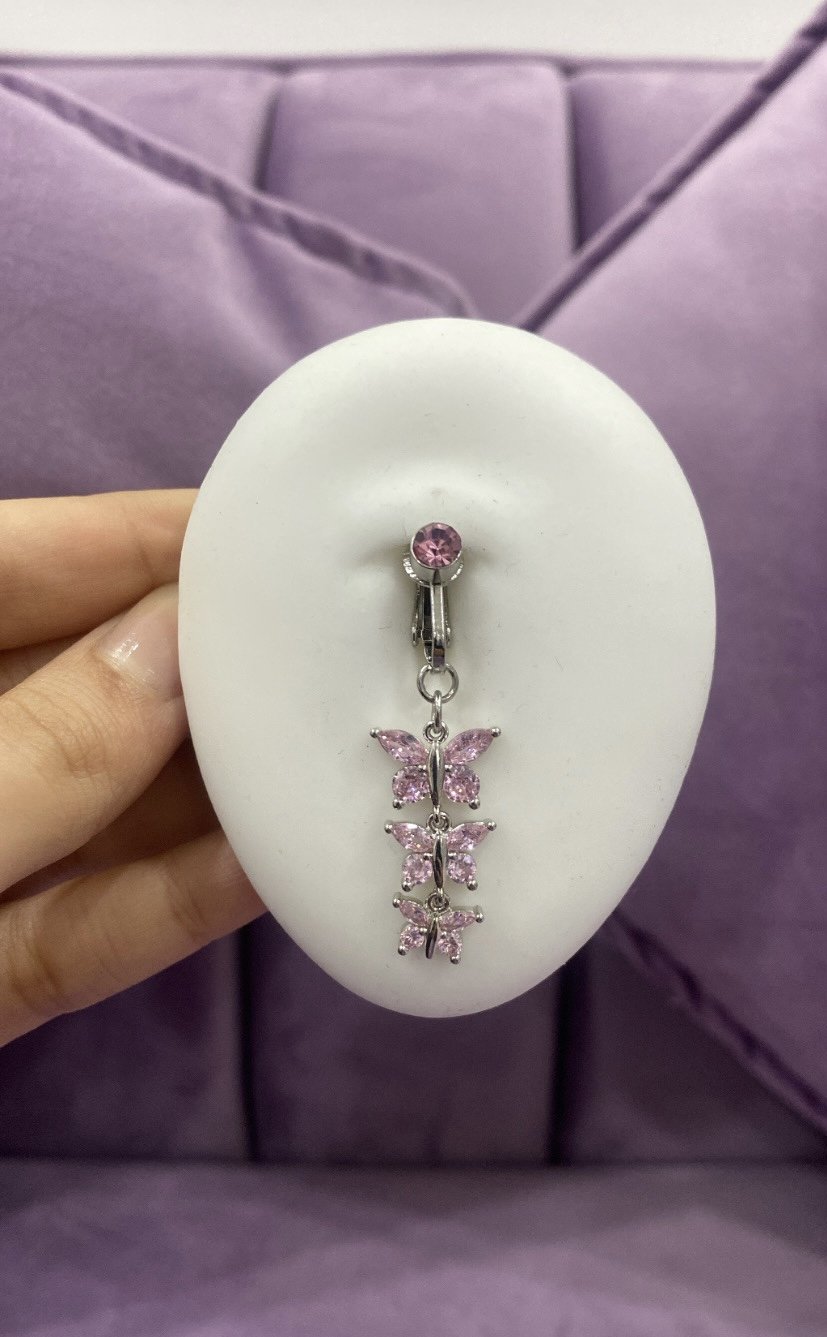 Mafia faux belly ring