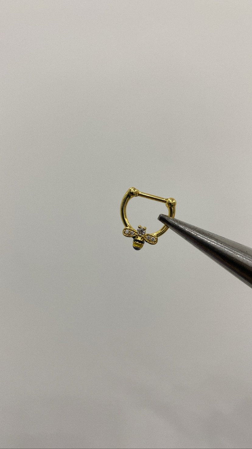 Bee septum clicker