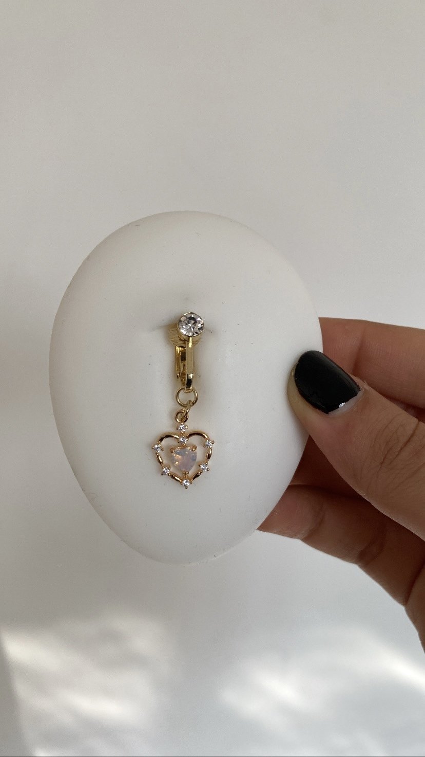 Aspen faux belly ring