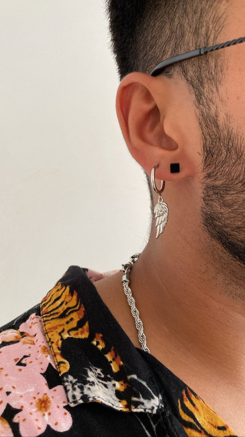 Feather earrings