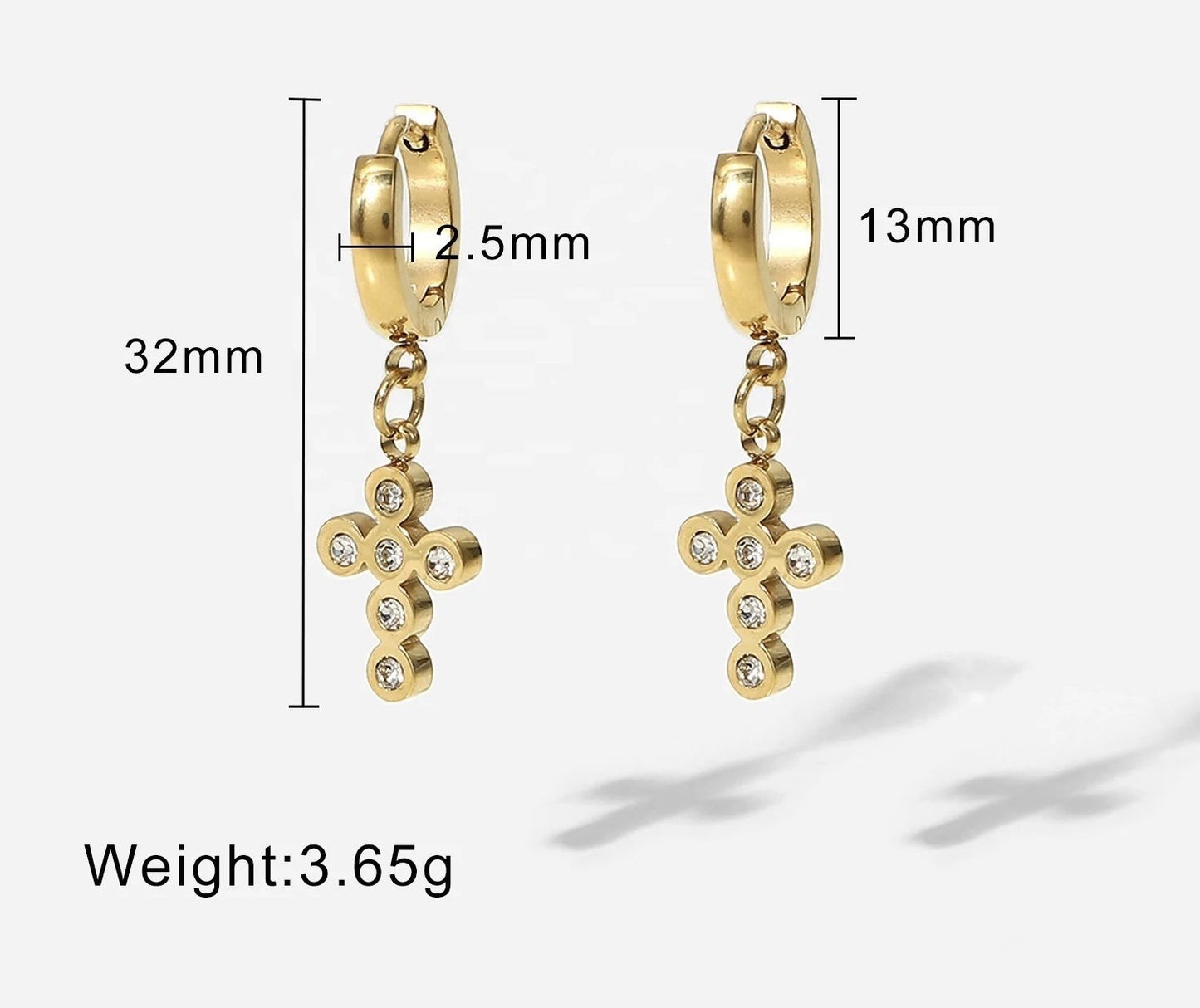 Penny earrings
