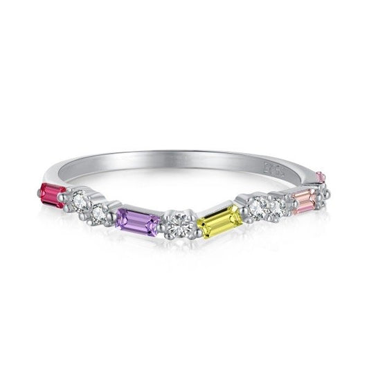 Moissanite ring