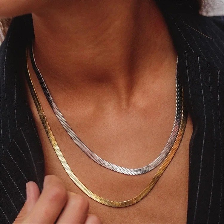 Herringbone chain