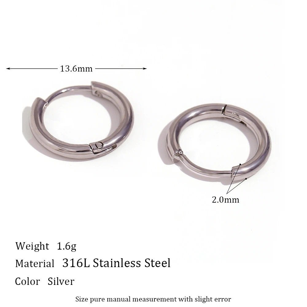 Healer hoops (silver)