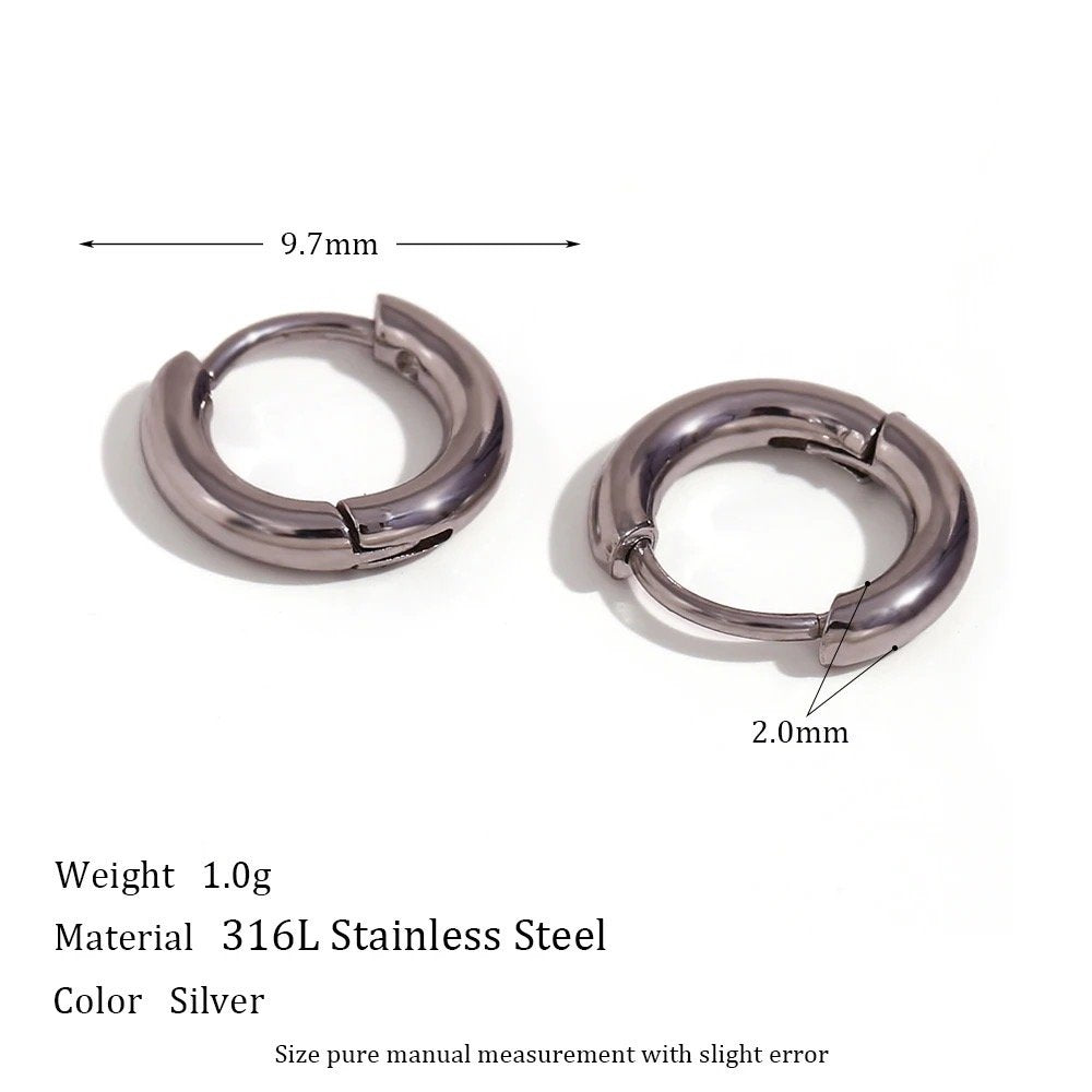 Healer hoops (silver)