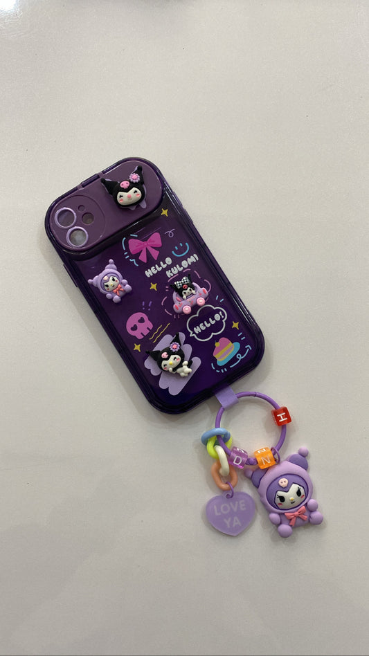 Kuromi charm case