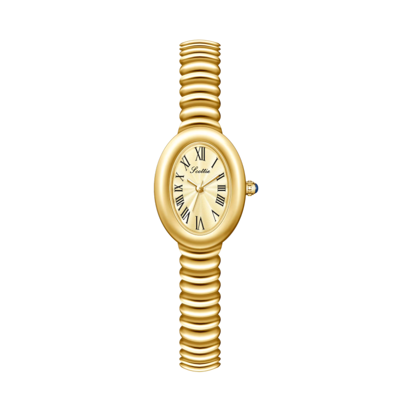 Lady Claire oval dial watch