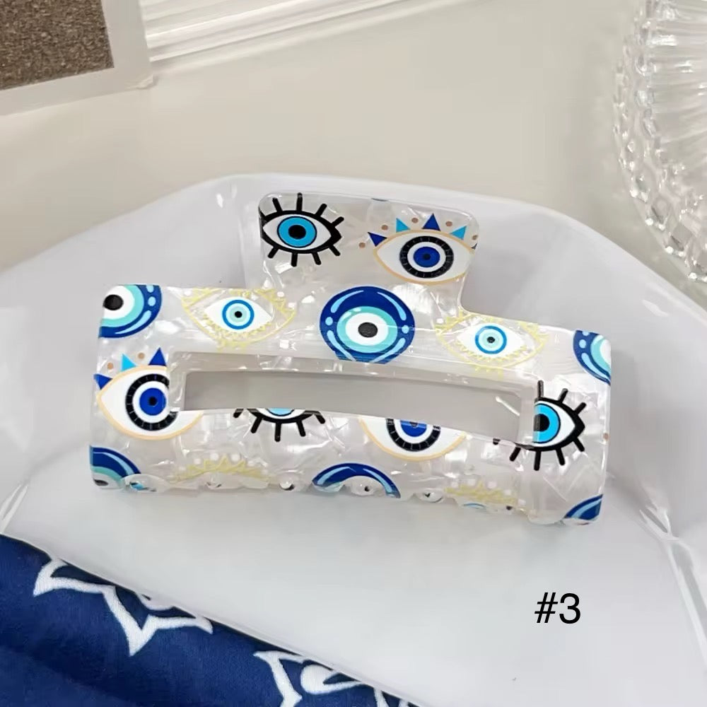 Evil eye clawclip