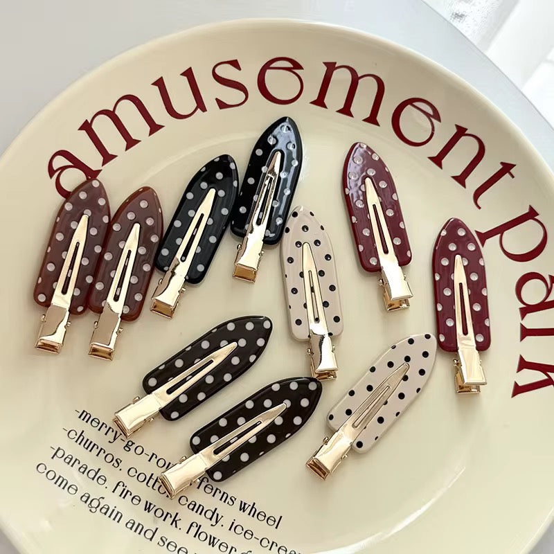 Polka dot pins(pair)