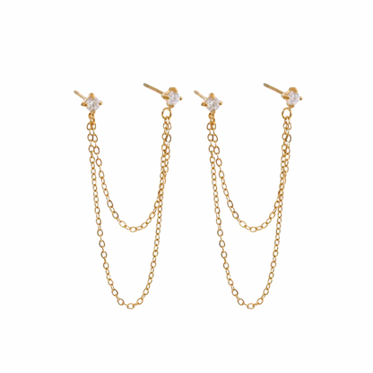 Dot Dangler earrings