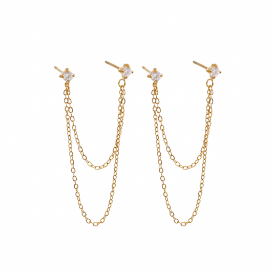 Dot Dangler earrings