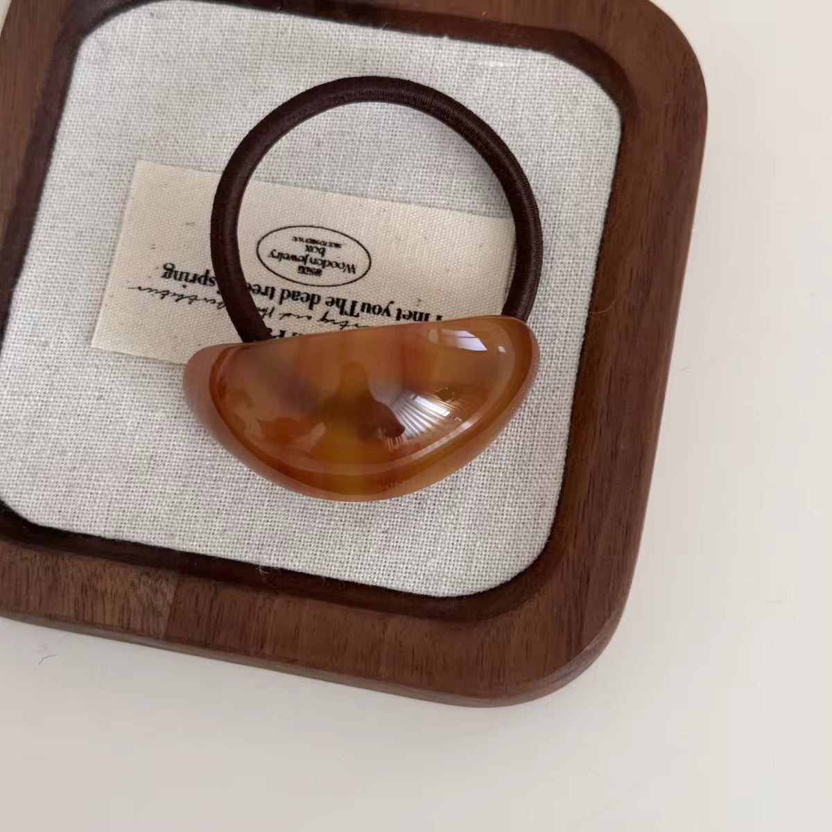 Marble rubber bands