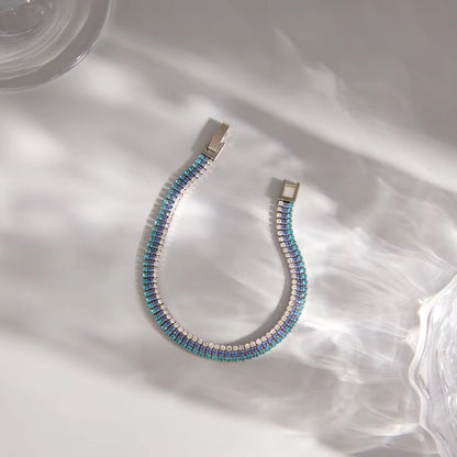 Blue hues bracelet