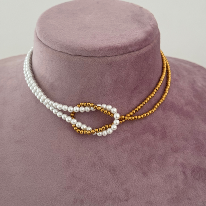 Knot necklace