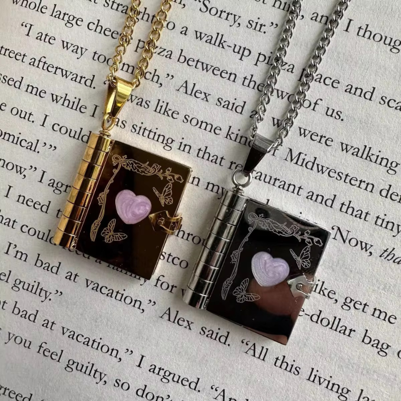 Secrets of Heart diary necklace