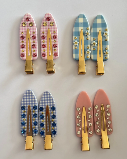 Popstar clips(pack of 3)