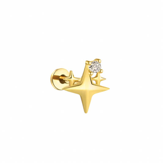 Shine helix stud