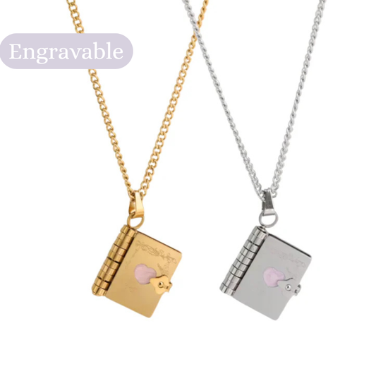 Secrets of Heart diary necklace
