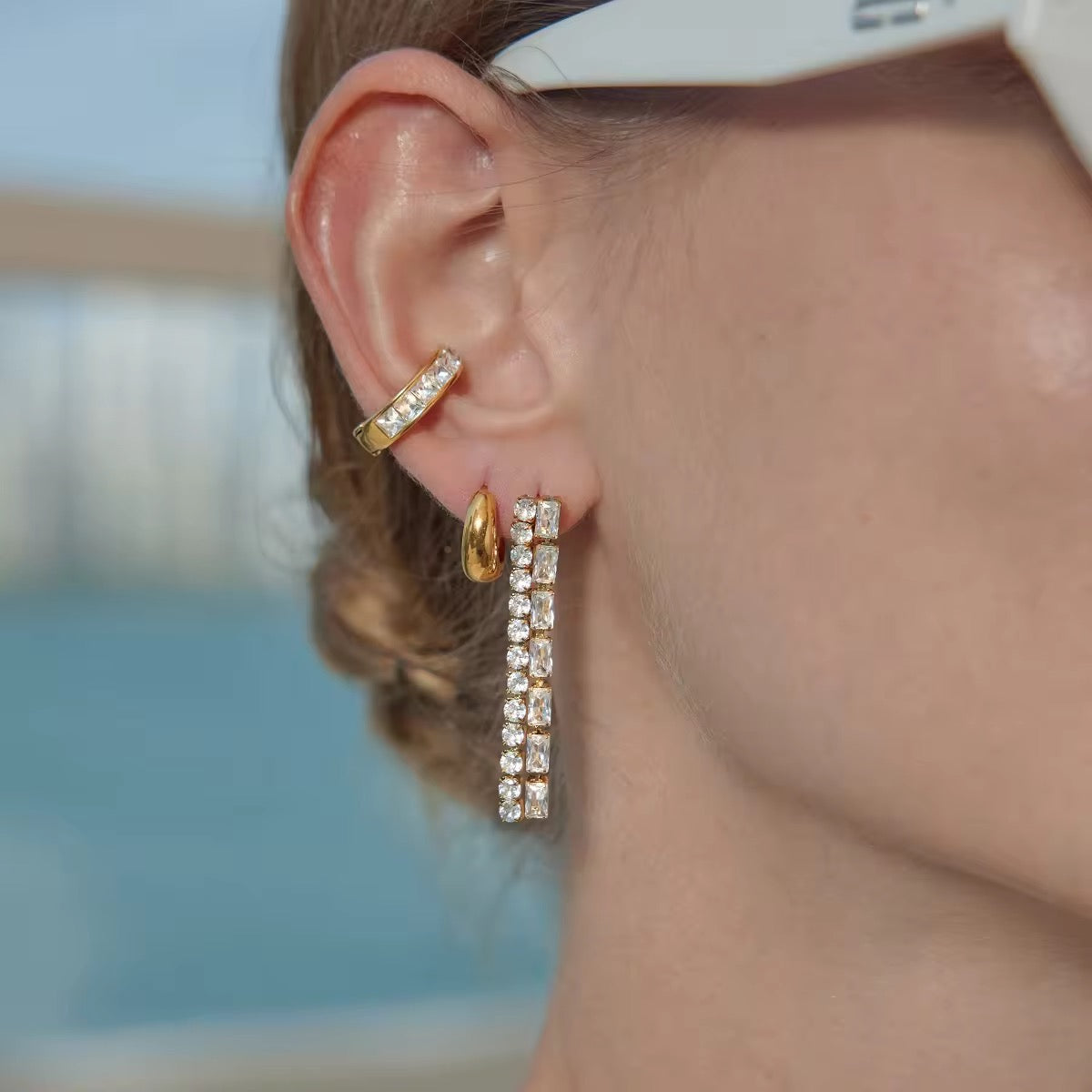 Soil Tennis earrings