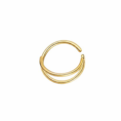 Double it Nose ring