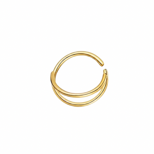 Double it Nose ring