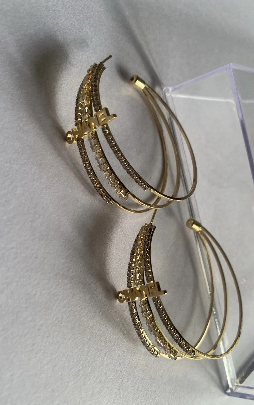 Curvy earrings