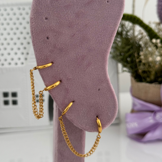 Double dangle Earrings