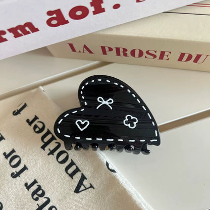 Cotton candy claw clip