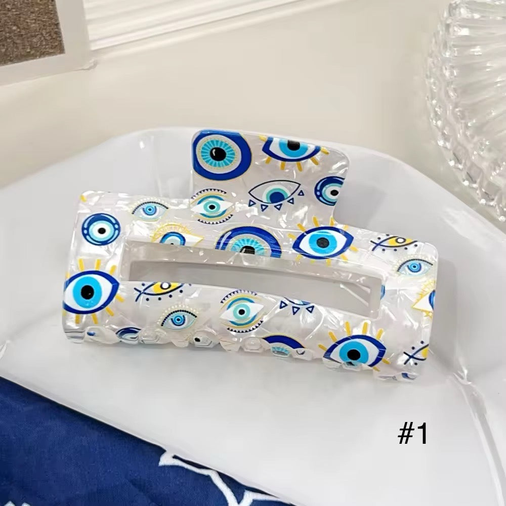 Evil eye clawclip
