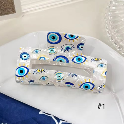 Evil eye clawclip